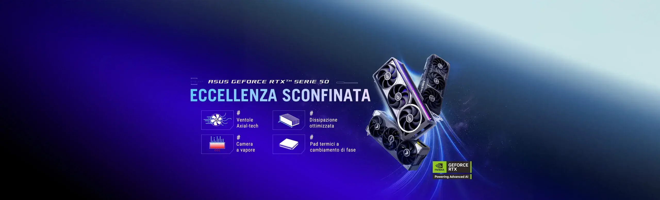 Scopri le nuove schede grafiche NVidia GeForce RTX 50 Series - ASUS
