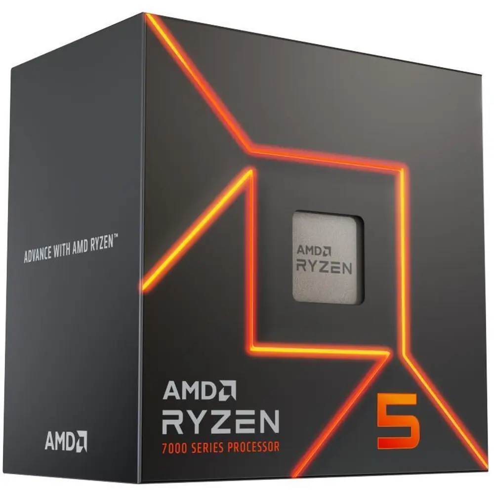 AMD Ryzen 5 7600 6 Core 3.8/5.1 GHz 32 MB Cache Socket AM5