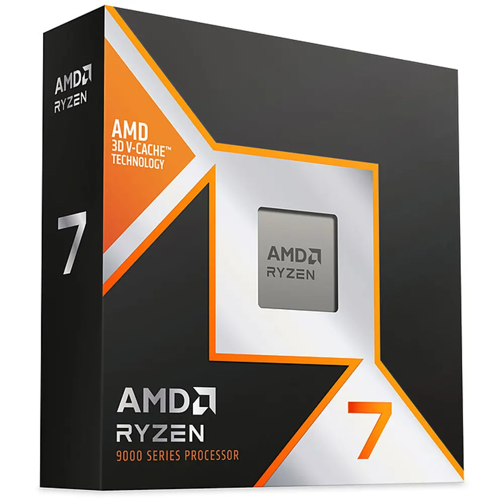 AMD Ryzen 7 9850X3D - Socket AM5, 8-Core/16-Thread, fino a 5.6GHz, Radeon Graphics, Senza Dissipatore