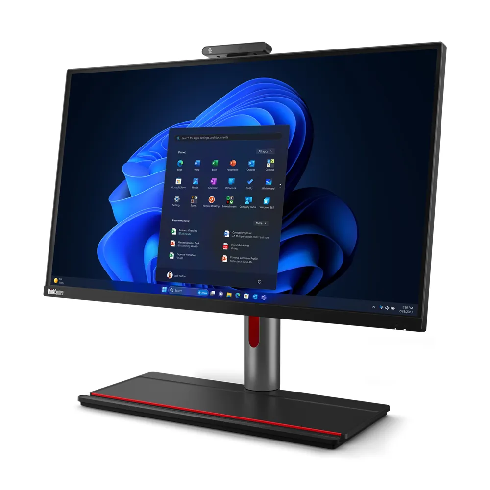 Lenovo ThinkCentre M90a Pro Intel® Core™ i7-13700 68,6 cm (27") 2560 x 1440 Pixel PC All-in-one 16 GB DDR5-SDRAM 512 GB SSD Windows 11 Pro Wi-Fi 6E (802.11ax) Nero