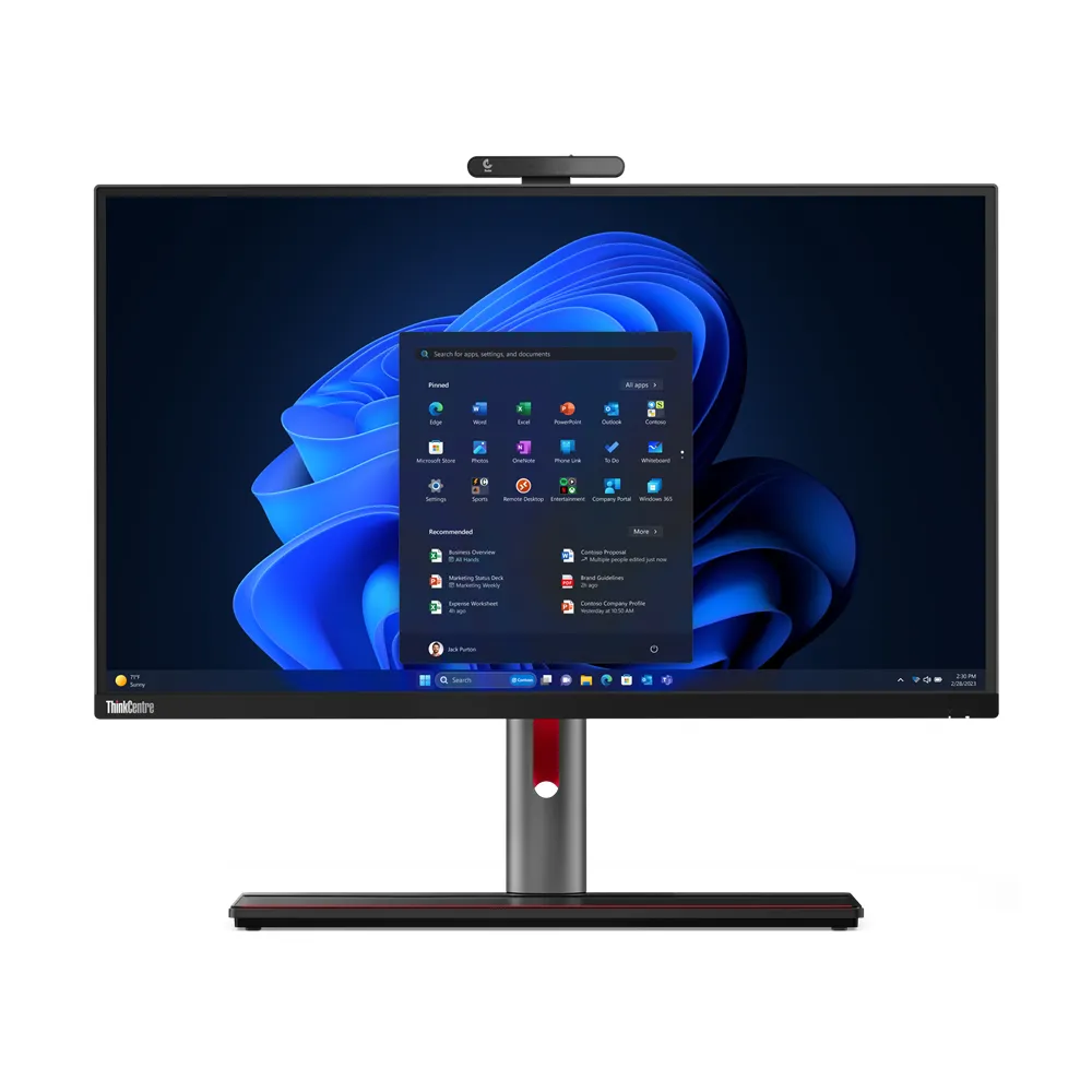 Lenovo ThinkCentre M90a Pro Intel® Core™ i7-13700 68,6 cm (27") 2560 x 1440 Pixel PC All-in-one 16 GB DDR5-SDRAM 512 GB SSD Windows 11 Pro Wi-Fi 6E (802.11ax) Nero