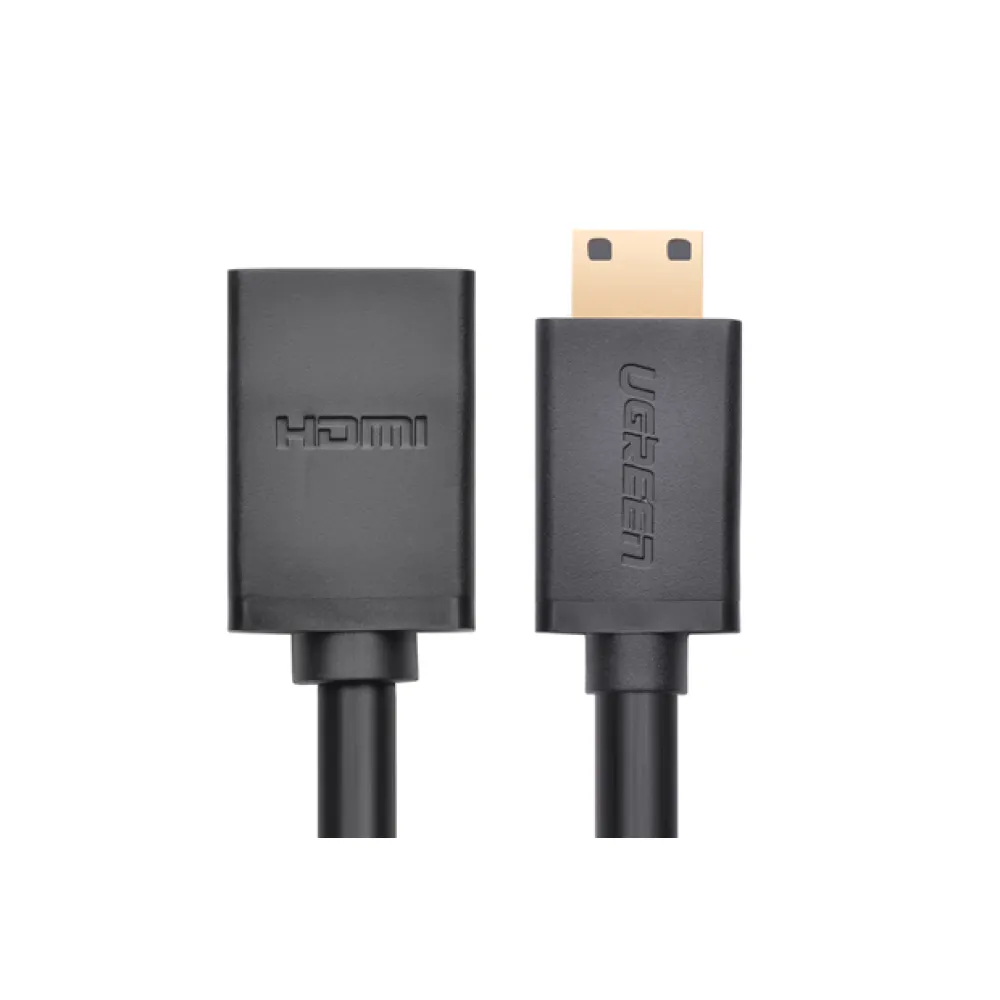 Ugreen 20137 cavo HDMI Mini-HDMI Nero, Oro