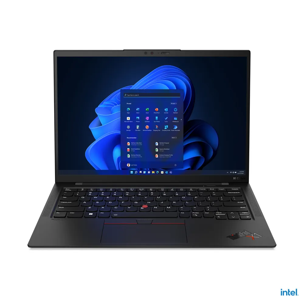 Lenovo ThinkPad X1 Carbon Gen 10 (14" Intel) Intel® Core™ i5-1235U Notebook 35,6 cm (14") WUXGA 16 GB LPDDR5-SDRAM 512 GB SSD Wi-Fi 6E (802.11ax) Windows 11 Pro Nero