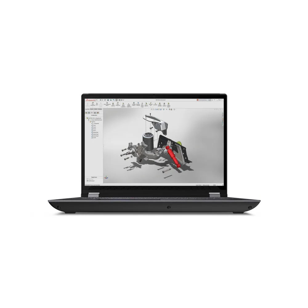 Lenovo ThinkPad P16 Intel® Core™ i7-14700HX Workstation mobile 40,6 cm (16") WQXGA 32 GB DDR5-SDRAM 1 TB SSD NVIDIA RTX 3500 Ada Wi-Fi 6E (802.11ax) Windows 11 Pro Grigio, Nero