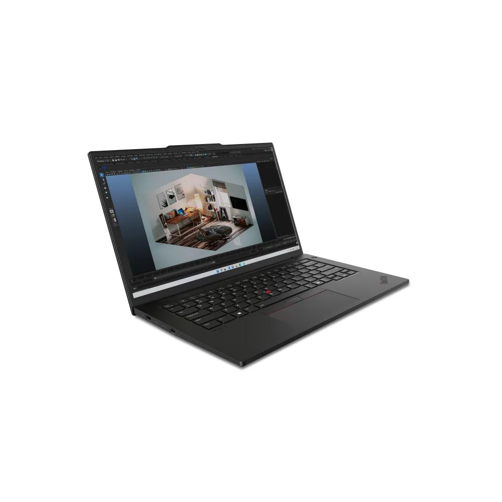 Lenovo ThinkPad P14s Intel Core Ultra 7 155H Notebook 36,8 cm (14.5") WUXGA 32 GB DDR5-SDRAM 1 TB SSD NVIDIA RTX 500 Ada Wi-Fi 6E (802.11ax) Windows 11 Pro Nero