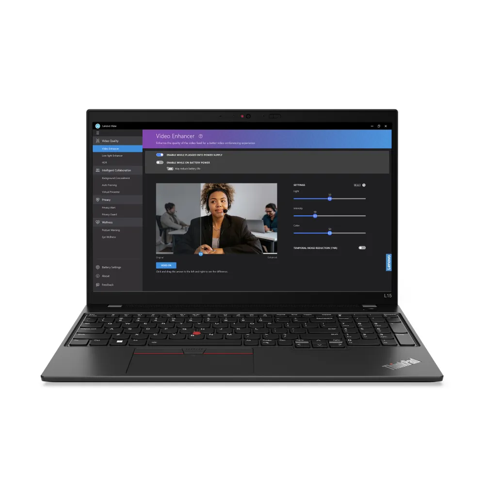 Lenovo ThinkPad L15 Gen 4 (Intel) Intel® Core™ i7-1355U Notebook 39,6 cm (15.6") Full HD 16 GB DDR4-SDRAM 512 GB SSD Wi-Fi 6 (802.11ax) Windows 11 Pro Nero