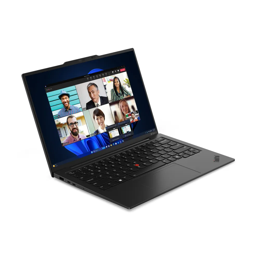 Lenovo ThinkPad X1 Carbon Gen 12 Intel Core Ultra 7 155U Notebook 35,6 cm (14") WUXGA 32 GB LPDDR5x-SDRAM 2 TB SSD Wi-Fi 6E (802.11ax) Windows 11 Pro Nero