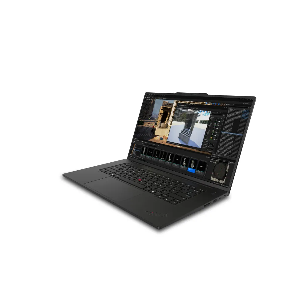 Lenovo ThinkPad P1 Intel Core Ultra 7 155H Workstation mobile 40,6 cm (16") WQXGA 32 GB LPDDR5x-SDRAM 1 TB SSD NVIDIA RTX 1000 Ada Wi-Fi 7 (802.11be) Windows 11 Pro Nero