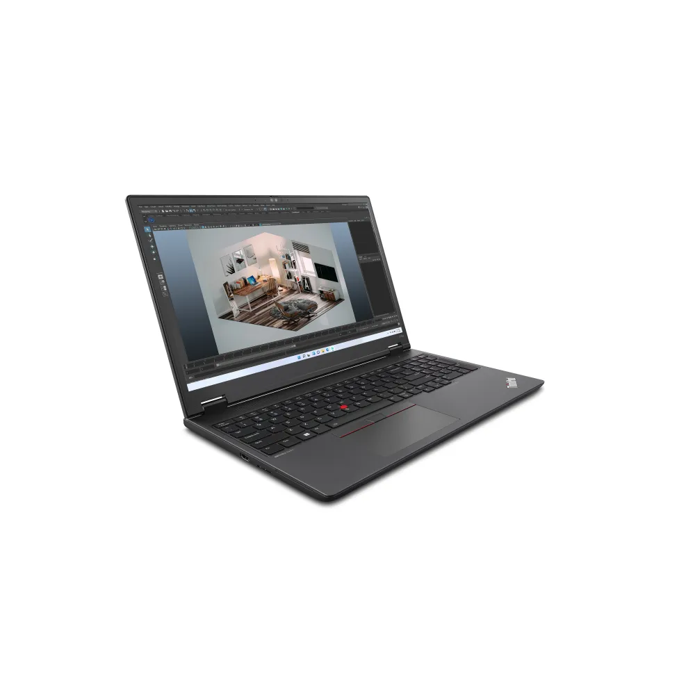 Lenovo ThinkPad P16v Intel Core Ultra 7 155H Workstation mobile 40,6 cm (16") WUXGA 32 GB DDR5-SDRAM 1 TB SSD NVIDIA RTX 500 Ada Wi-Fi 6E (802.11ax) Windows 11 Pro Nero