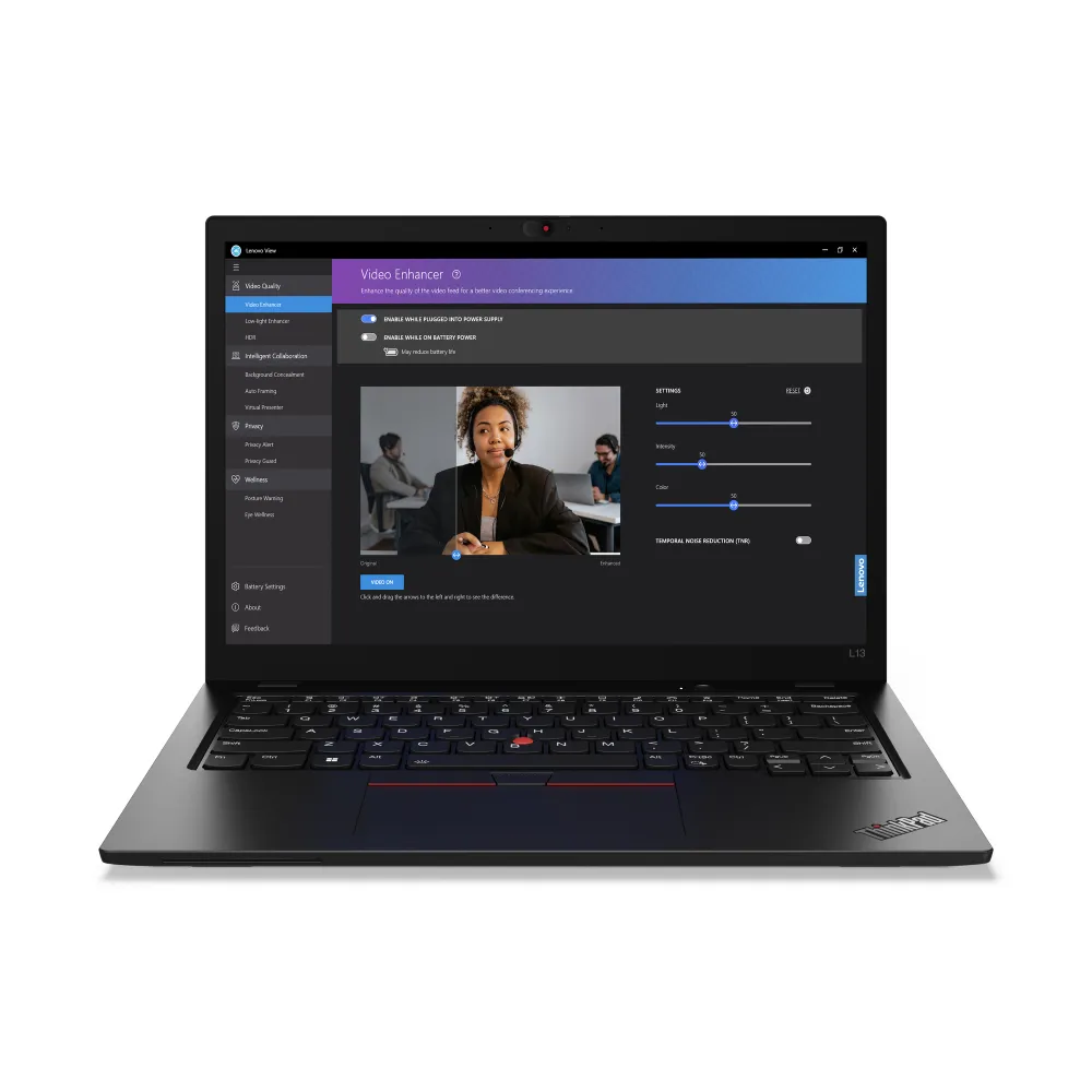 Lenovo ThinkPad L13 Intel Core Ultra 5 125U Notebook 33,8 cm (13.3") WSXGA 16 GB LPDDR5-SDRAM 512 GB SSD Wi-Fi 6E (802.11ax) Windows 11 Pro Nero