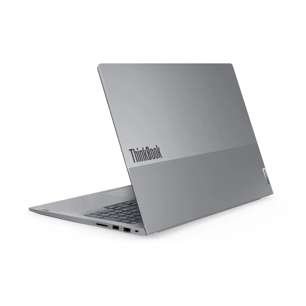 Lenovo ThinkBook 16 Intel Core Ultra 7 155H Notebook 40,6 cm (16") WUXGA 16 GB LPDDR5-SDRAM 512 GB SSD Wi-Fi 6E (802.11ax) Windows 11 Pro Grigio