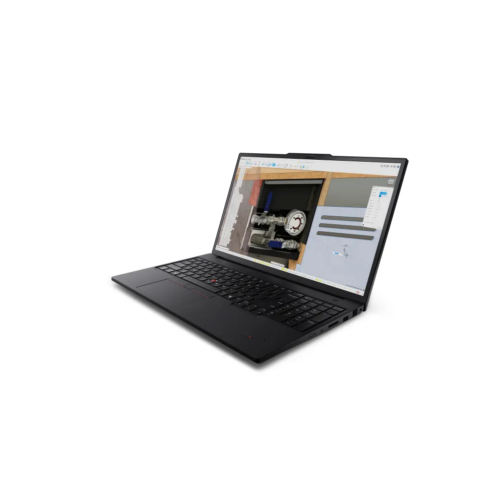 Lenovo ThinkPad P16v Gen 3 (Intel) Workstation mobile (16") WUXGA ,  Intel Core Ultra 7 255H, 32 GB DDR5-SDRAM, 1 TB SSD, NVIDIA RTX PRO 1000 Blackwell, Wi-Fi 7 (802.11be), Windows 11 Pro