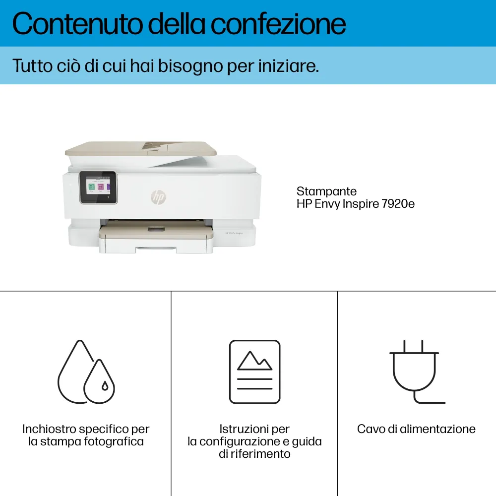 HP ENVY Stampante multifunzione Inspire 7920e