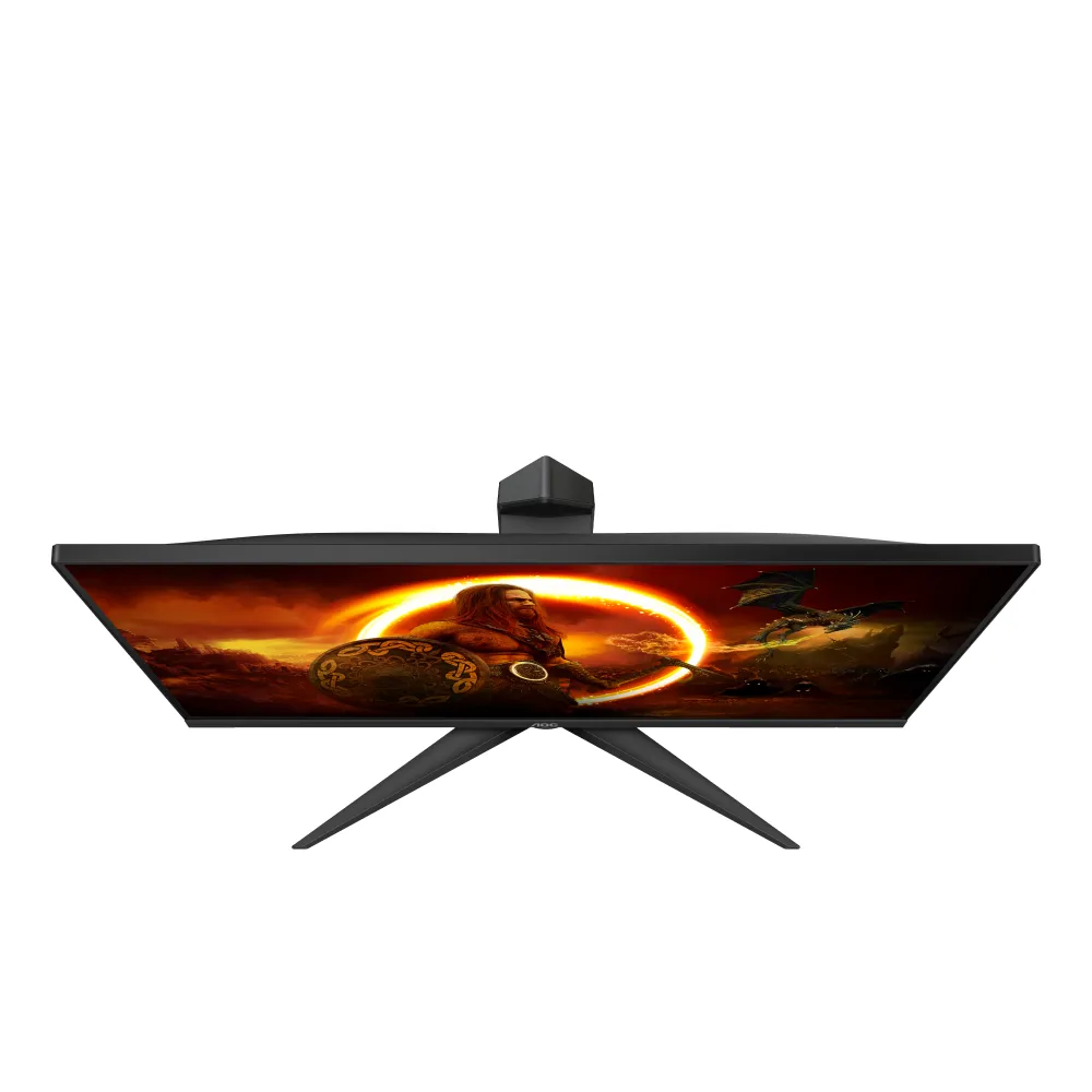 AOC G2 24G2ZU/BK LED display 60,5 cm (23.8") 1920 x 1080 Pixel Full HD Nero, Rosso