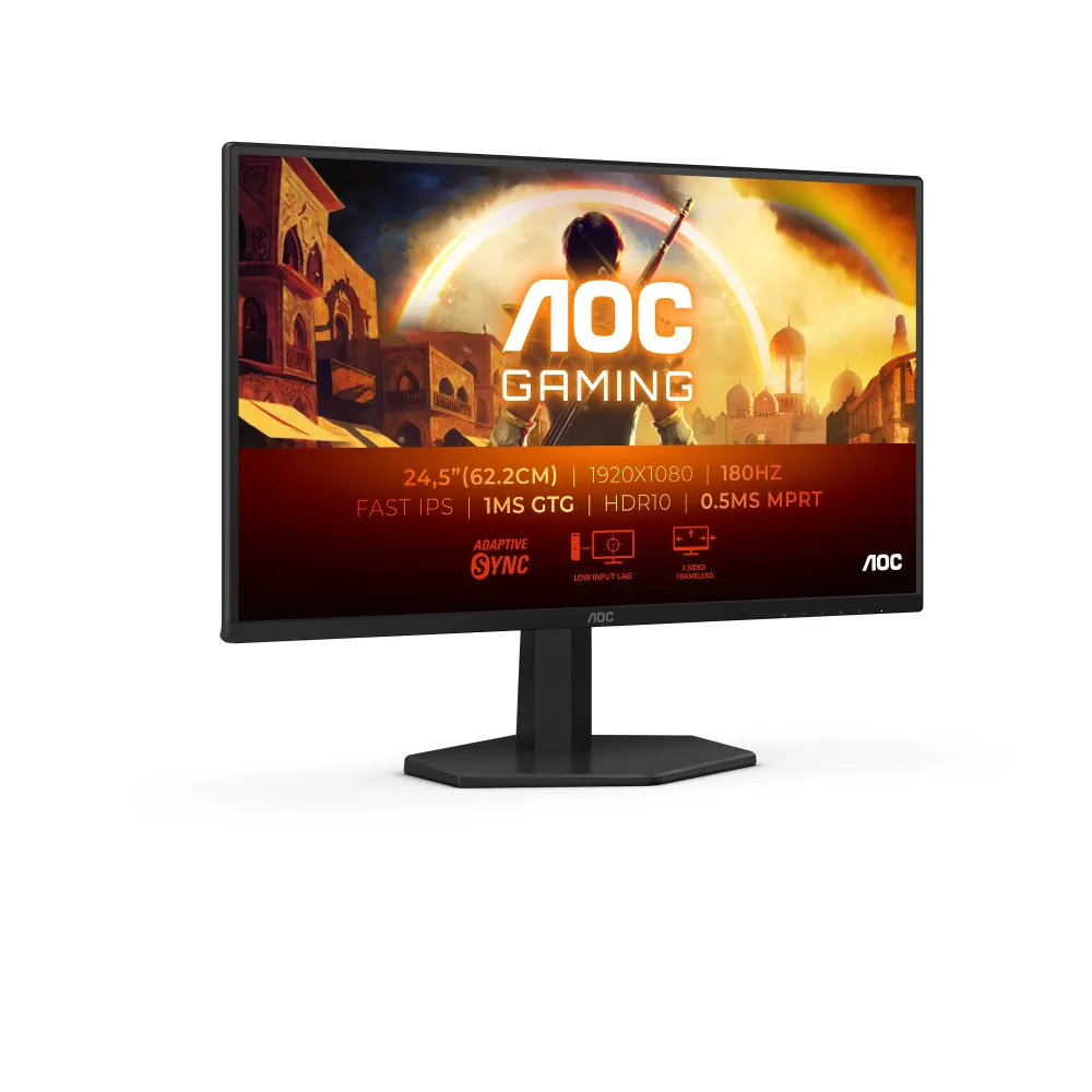 AOC Gaming 25G42E 24.5" FHD 180Hz Fast IPS 1ms (Stand Fisso)