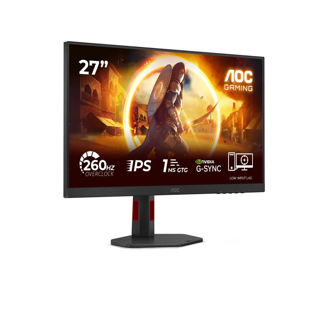AOC Gaming 27G4ZR 27" FHD 260Hz Fast IPS 1ms Pivot Speaker