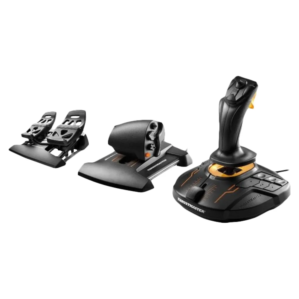 Thrustmaster T-16000M FCS Flight Pack Nero USB Joystick Analogico/Digitale MAC, PC
