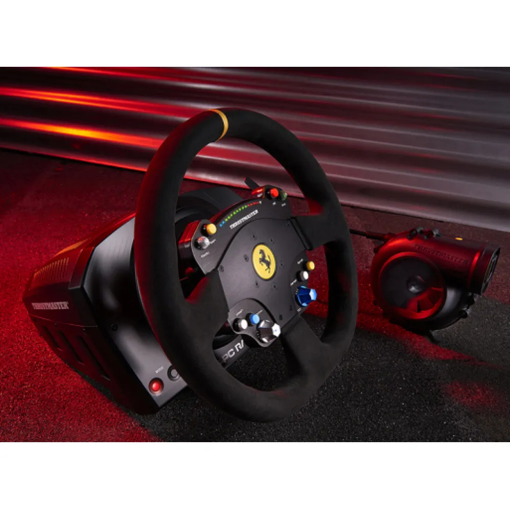 Thrustmaster TS-PC Racer Ferrari 488 Challenge Edition Nero USB 2.0 Volante Analogico/Digitale