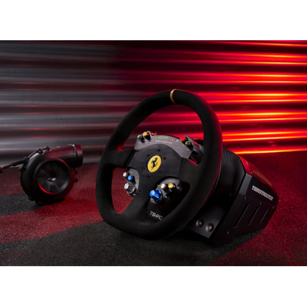 Thrustmaster TS-PC Racer Ferrari 488 Challenge Edition Nero USB 2.0 Volante Analogico/Digitale