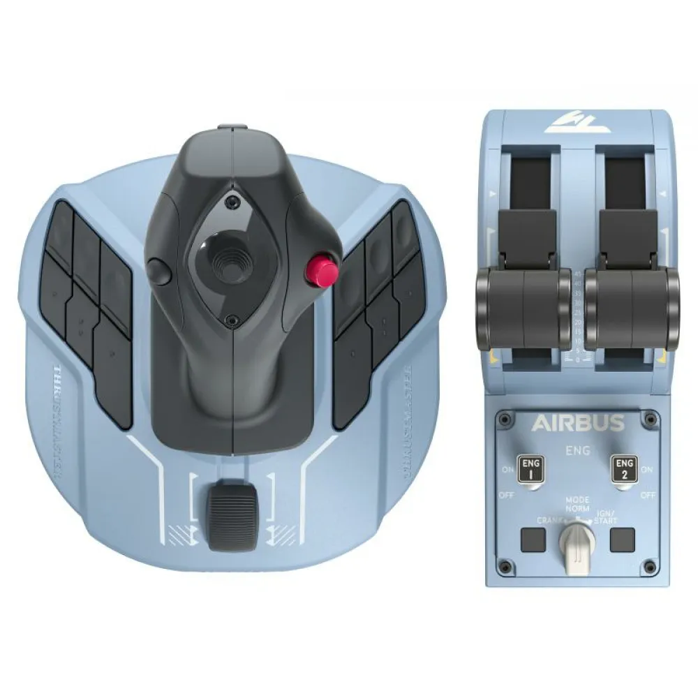 Thrustmaster Airbus Edition Nero, Blu USB Joystick Analogico/Digitale PC
