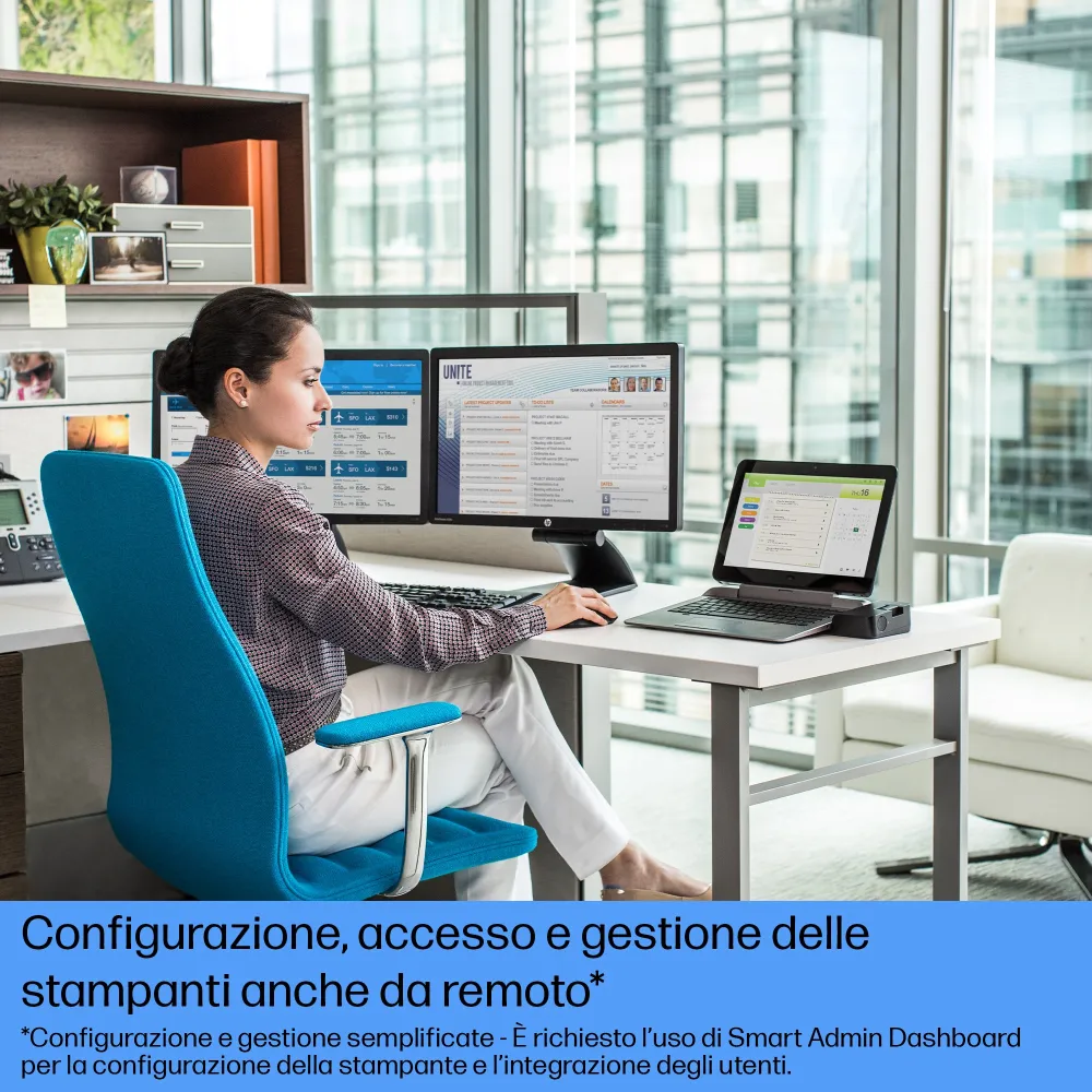 HP LaserJet Pro Stampante multifunzione 4102fdn