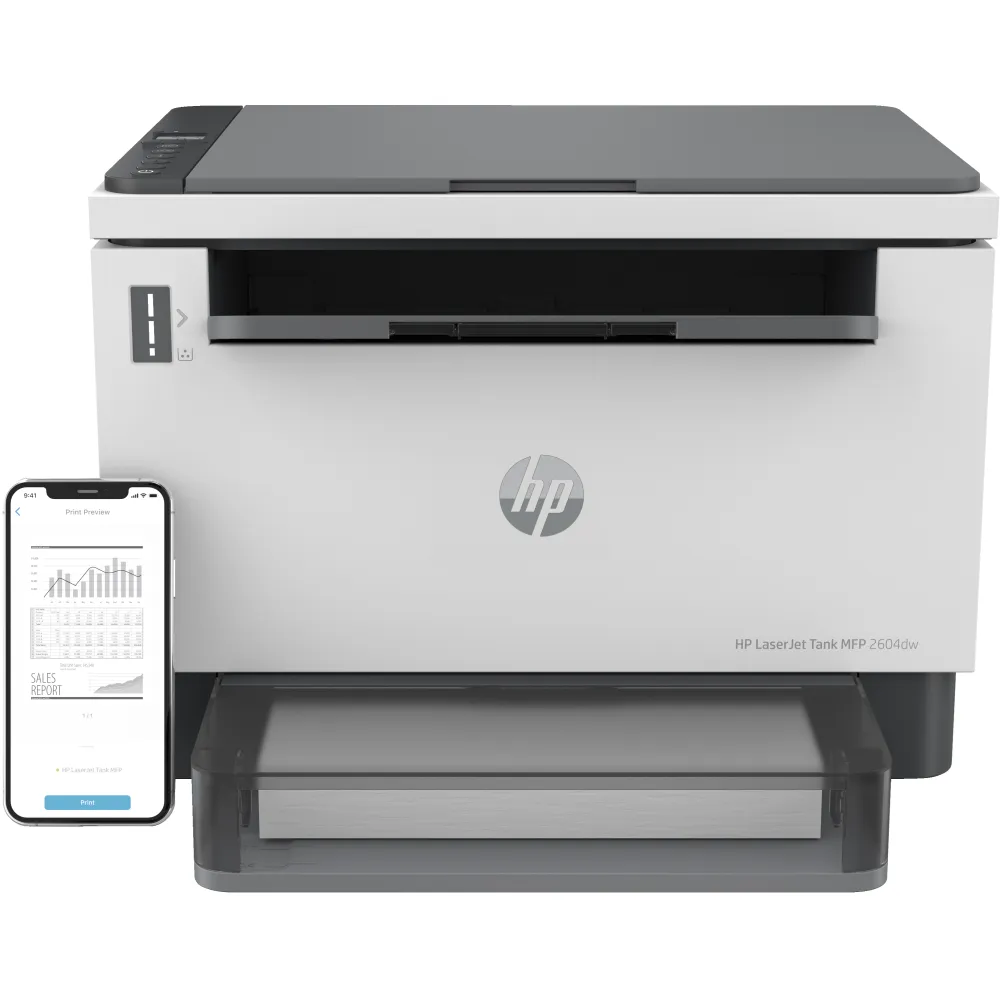 HP Stampante multifunzione LaserJet Tank 2604dw