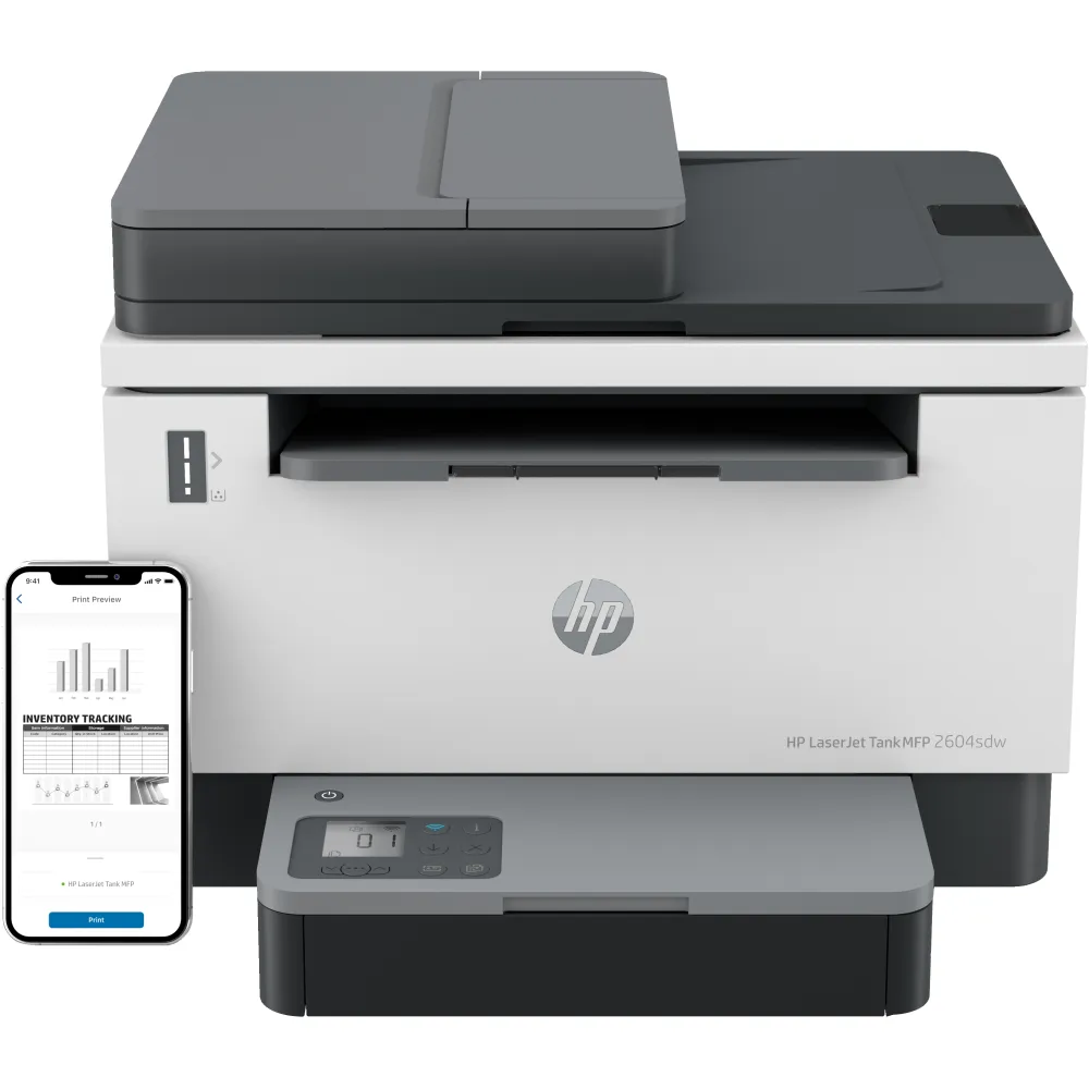 HP Stampante multifunzione LaserJet Tank 2604sdw