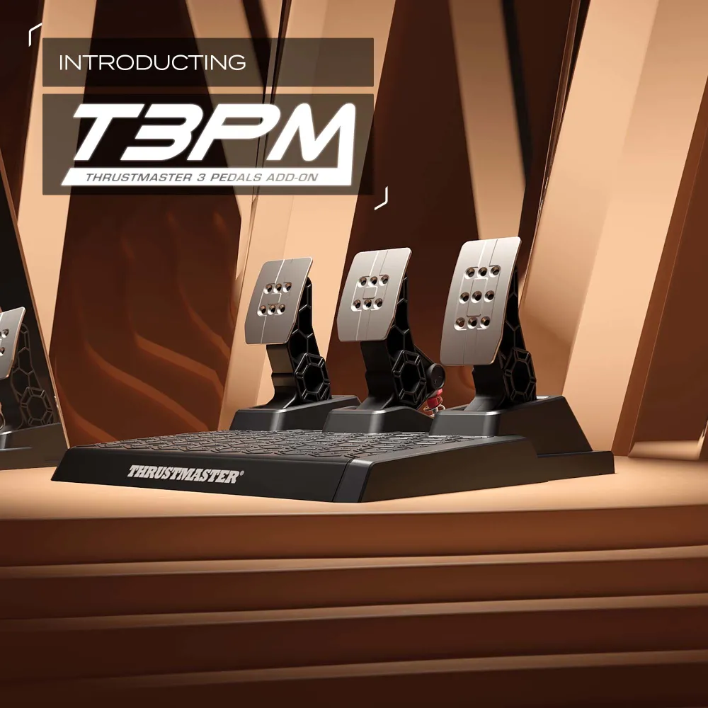 Thrustmaster T3PM Nero Pedali PC, PlayStation 4, PlayStation 5, Xbox One, Xbox Series S, Xbox Series X