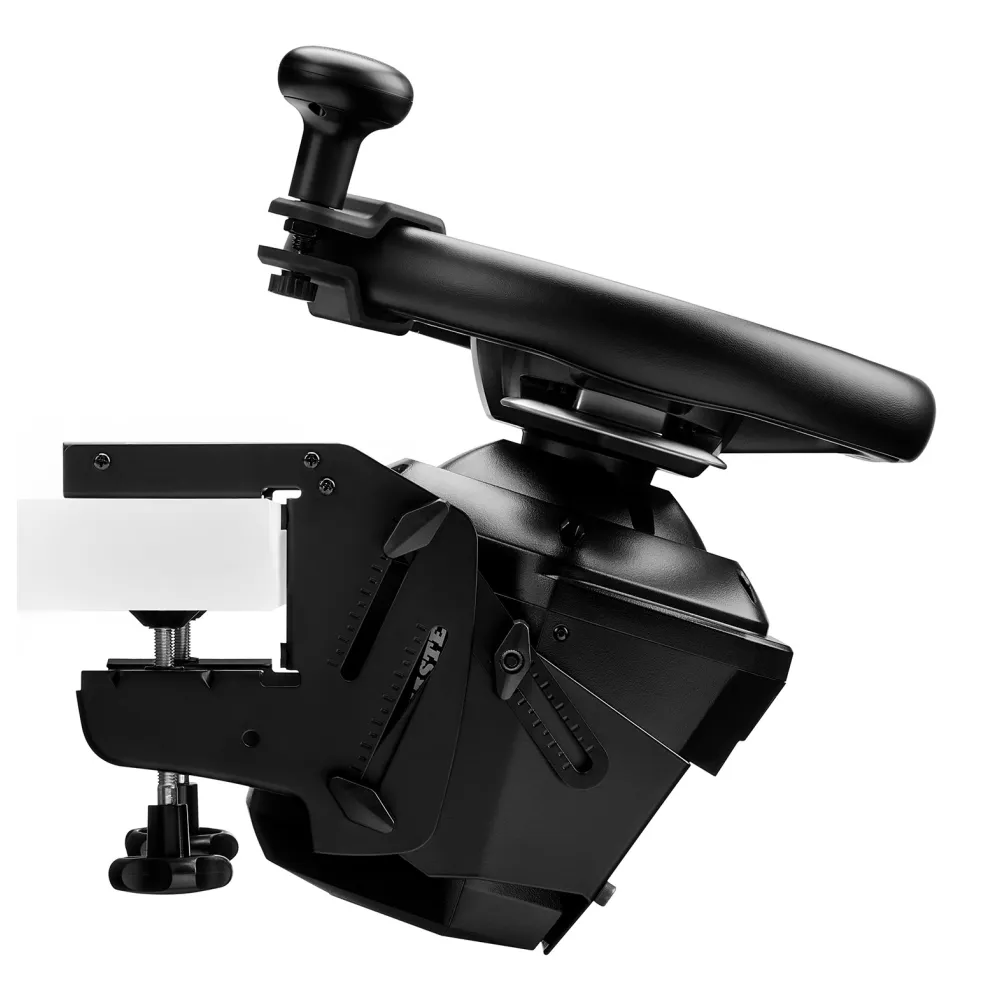 Thrustmaster SimTask Steering Kit - Supporto Volante e Pomello per Simulatori Truck/Farm