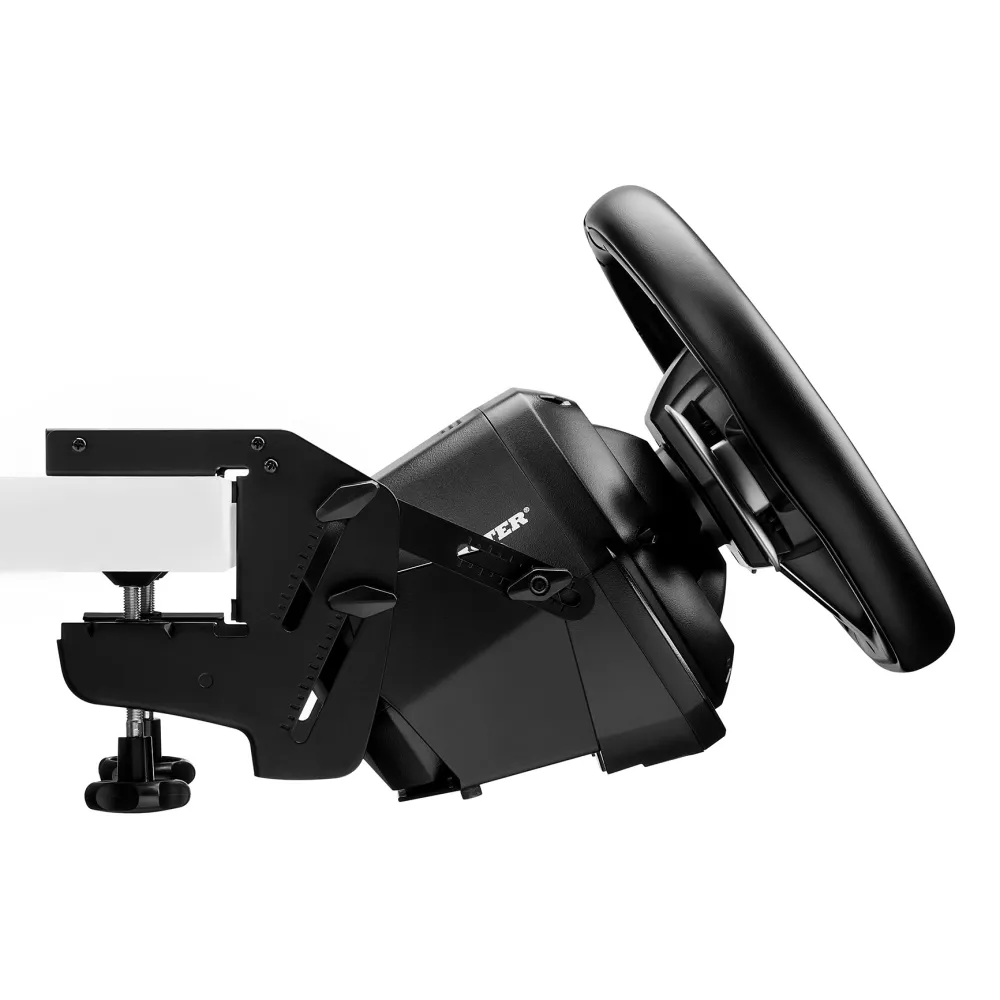 Thrustmaster SimTask Steering Kit - Supporto Volante e Pomello per Simulatori Truck/Farm