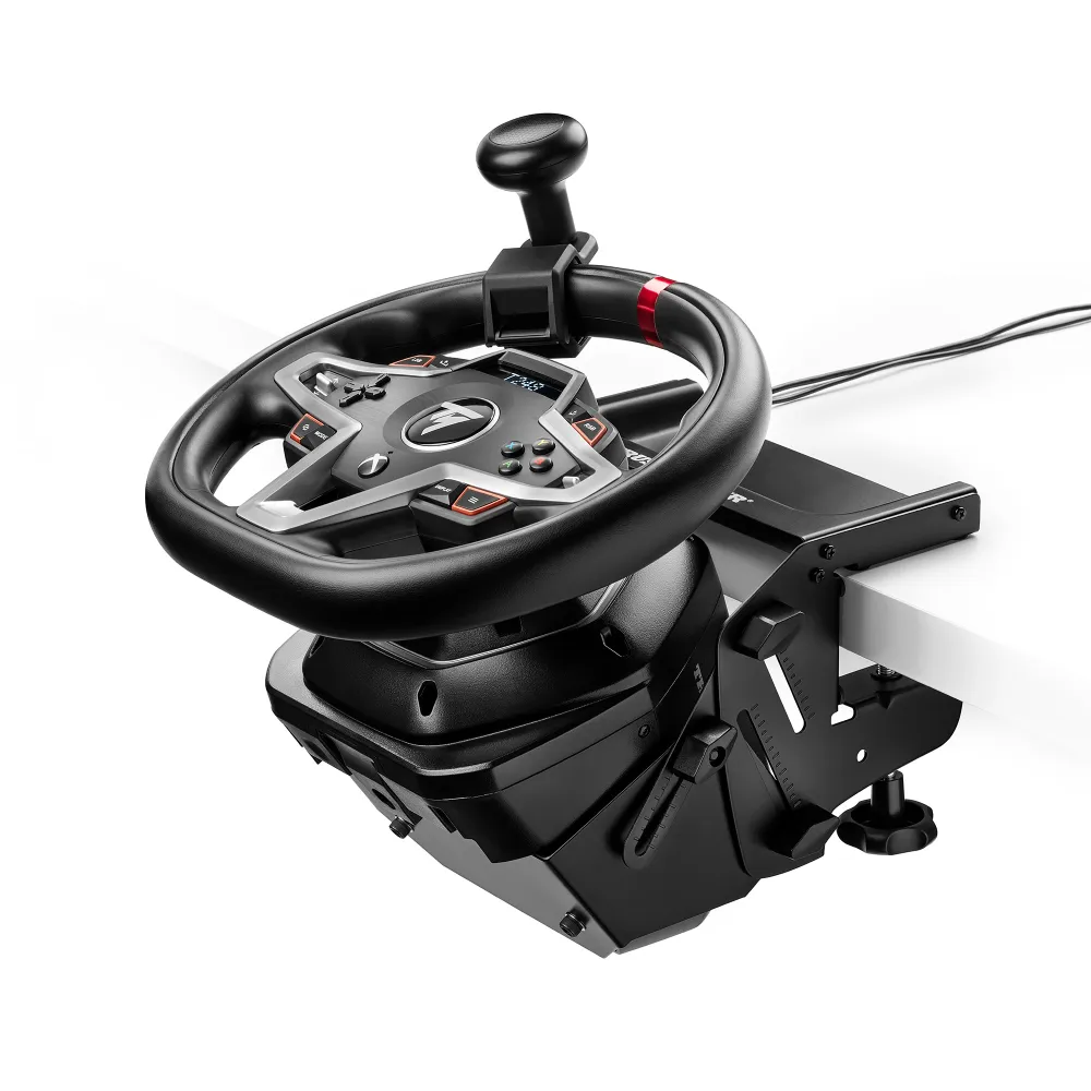 Thrustmaster SimTask Steering Kit - Supporto Volante e Pomello per Simulatori Truck/Farm