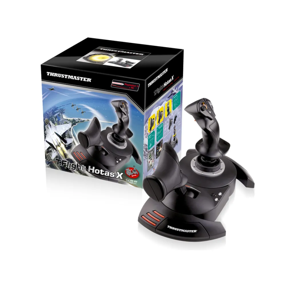 Thrustmaster T-Flight Hotas X Nero Joystick PC, Playstation 3