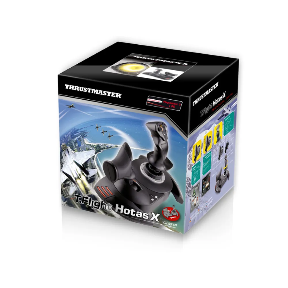 Thrustmaster T-Flight Hotas X Nero Joystick PC, Playstation 3