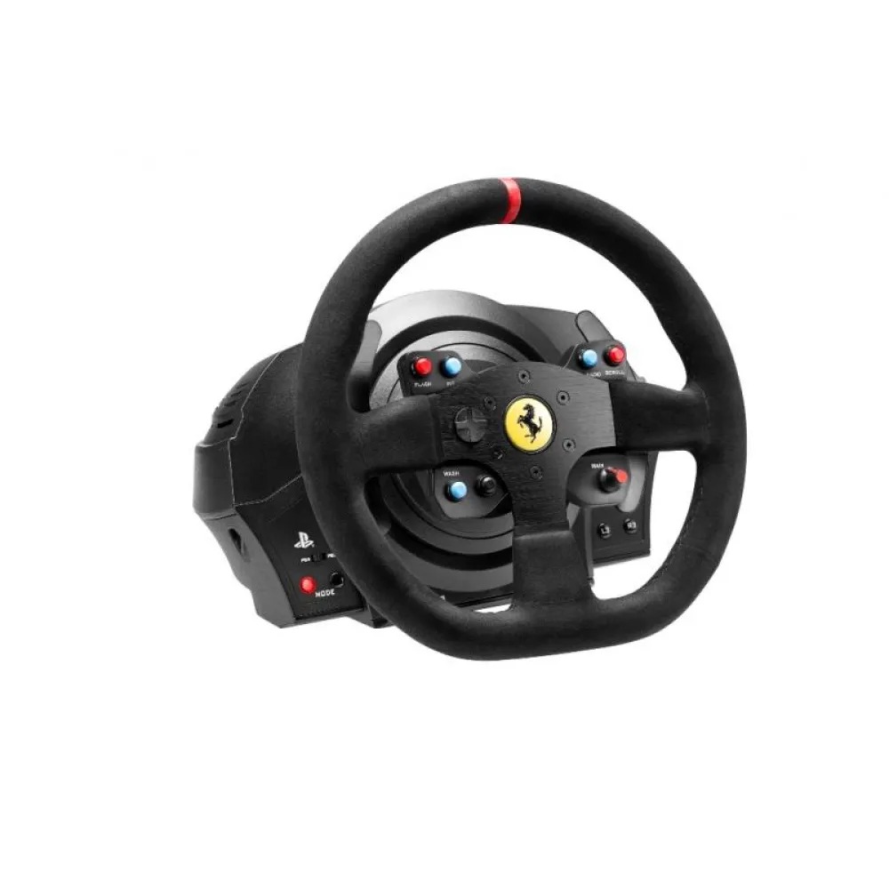 Thrustmaster T300 Ferrari Integral Racing Wheel Alcantara Edition Nero Sterzo + Pedali Analogico/Digitale PC, PlayStation 4, Playstation 3