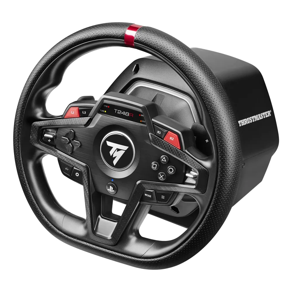 Thrustmaster T248R - Volante Force Feedback + Pedali T3PM, PC / PS5 / PS4