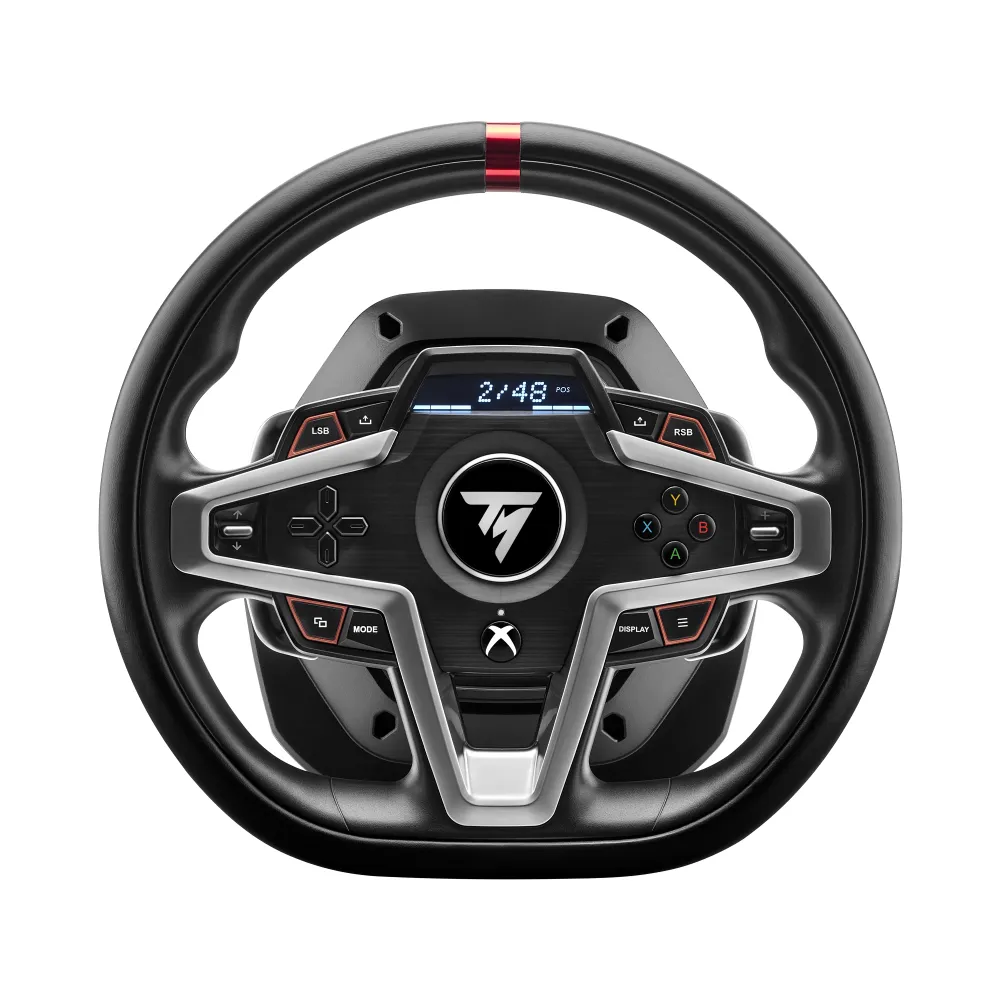 Thrustmaster 4460182 periferica di gioco Nero USB Sterzo + Pedali Analogico/Digitale PC, Xbox One, Xbox One S, Xbox One X, Xbox Series S, Xbox Series X