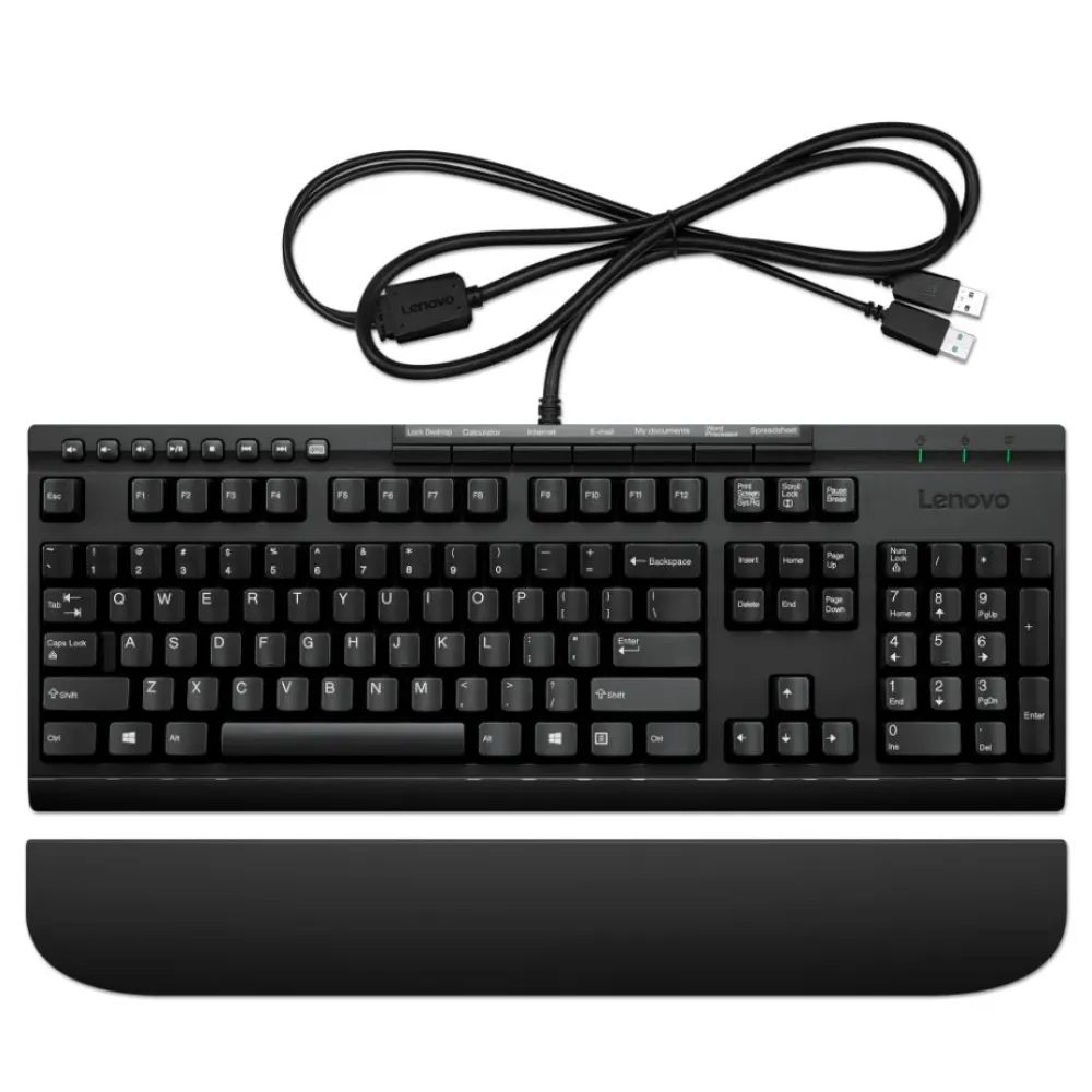 Lenovo Enhanced Performance USB Keyboard Gen II tastiera Ufficio QWERTY Italiano Nero