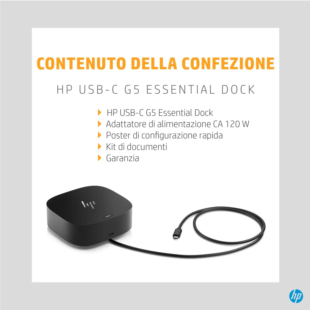 HP Dock USB-C G5 Essential