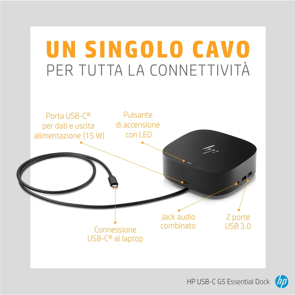 HP Dock USB-C G5 Essential