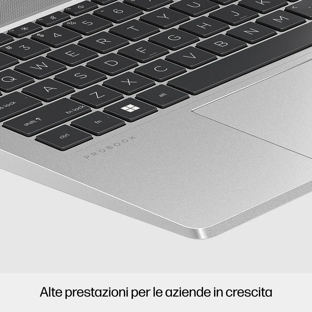 HP ProBook 450 G10 Intel® Core™ i5-1334U Notebook 39,6 cm (15.6") Full HD 8 GB DDR4-SDRAM 256 GB SSD Wi-Fi 6E (802.11ax) Windows 11 Pro Argento