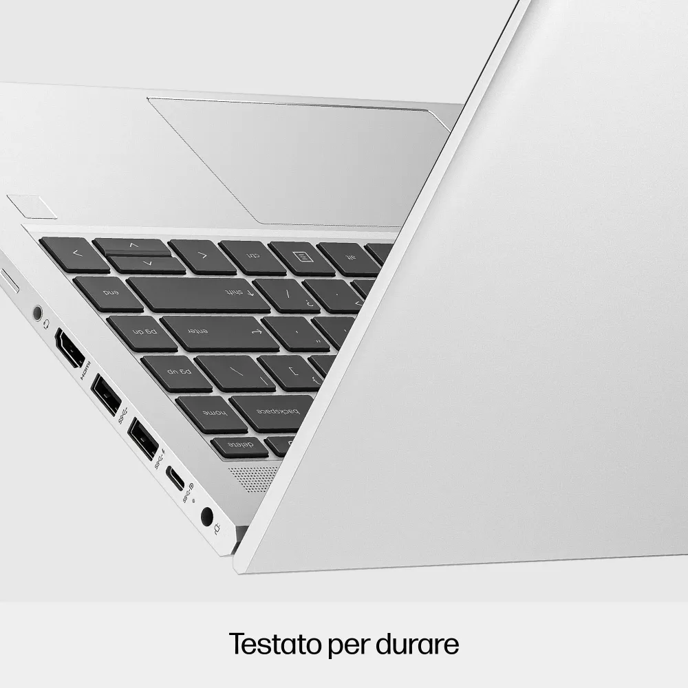 HP ProBook 445 G10 AMD Ryzen™ 5 7530U Notebook 35,6 cm (14") Full HD 8 GB DDR4-SDRAM 256 GB SSD Wi-Fi 6E (802.11ax) Windows 11 Pro Argento