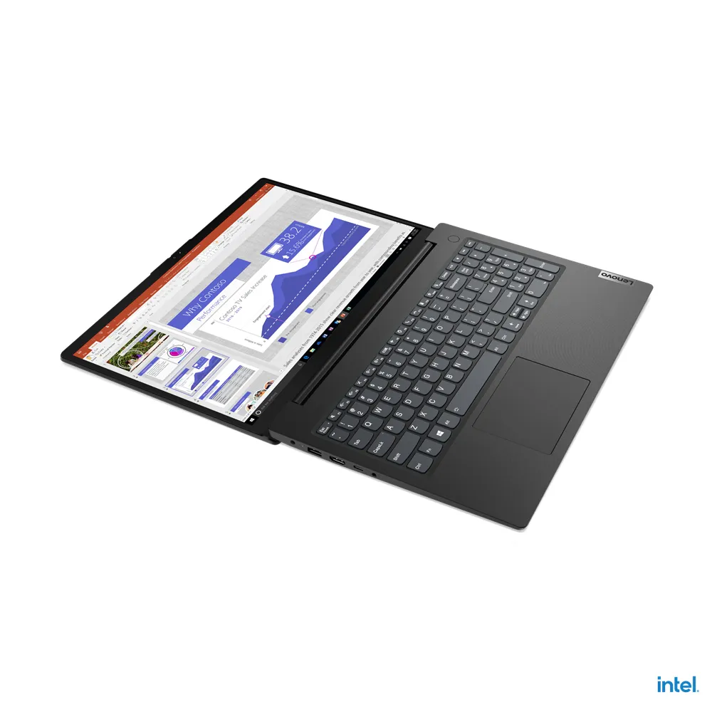 Lenovo V 15 G2 IJL Intel® Celeron® N N4500 Notebook 39,6 cm (15.6") Full HD 8 GB DDR4-SDRAM 256 GB SSD Wi-Fi 5 (802.11ac) Windows 11 Home Nero
