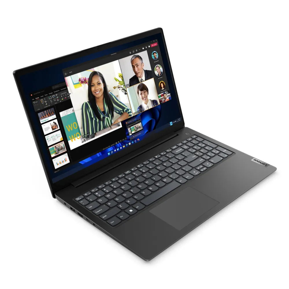 Lenovo V V15 AMD Ryzen™ 5 7520U Notebook 39,6 cm (15.6") Full HD 8 GB LPDDR5-SDRAM 256 GB SSD Wi-Fi 5 (802.11ac) FreeDOS Nero