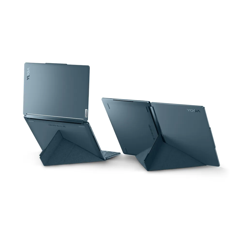Lenovo Yoga Book 9 13IMU9 Intel Core Ultra 7 155U Ibrido (2 in 1) 33,8 cm (13.3") Touch screen 2.8K 32 GB LPDDR5x-SDRAM 1 TB SSD Wi-Fi 6E (802.11ax) Windows 11 Home Colore foglia di tè