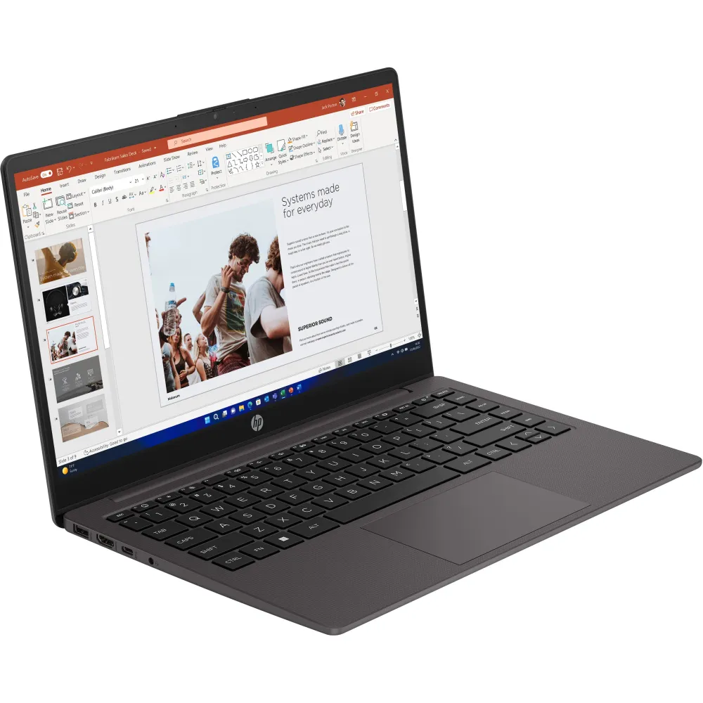 HP 240 G10 Intel® Core™ i7 i5-1335U Notebook 35,6 cm (14") Full HD 16 GB DDR4-SDRAM 1 TB SSD Wi-Fi 6 (802.11ax) Windows 11 Pro Argento