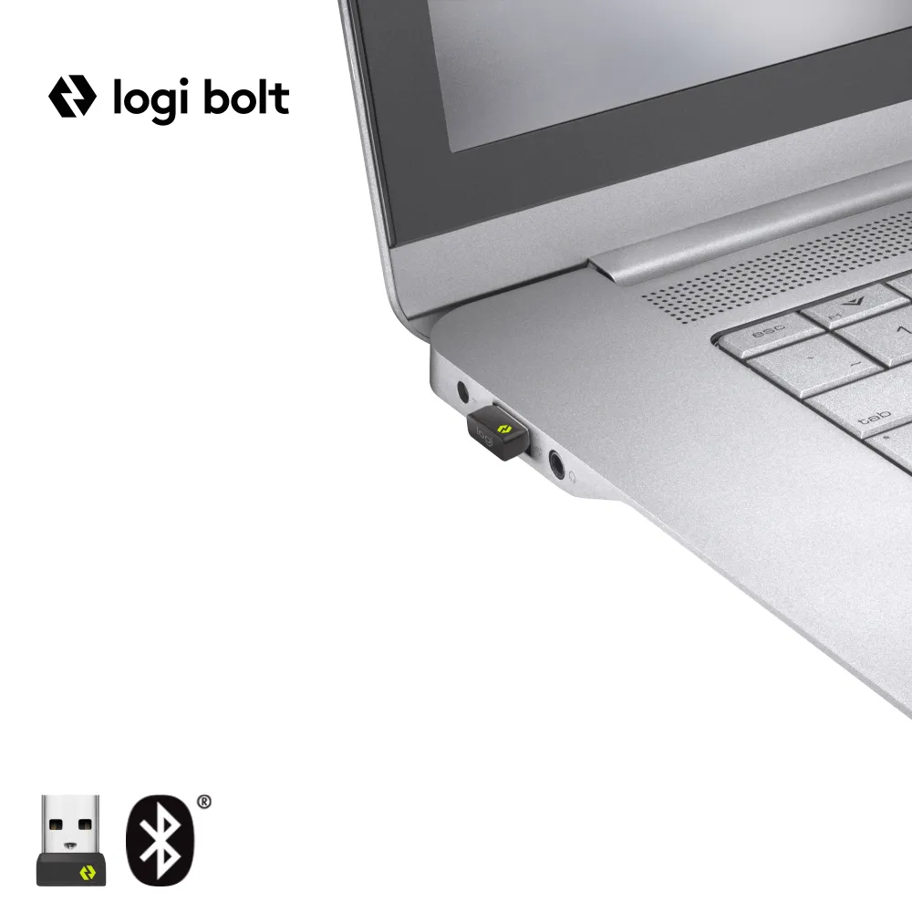 Logitech Signature M650 for Business mouse Ufficio Mano destra RF senza fili + Bluetooth Ottico 4000 DPI