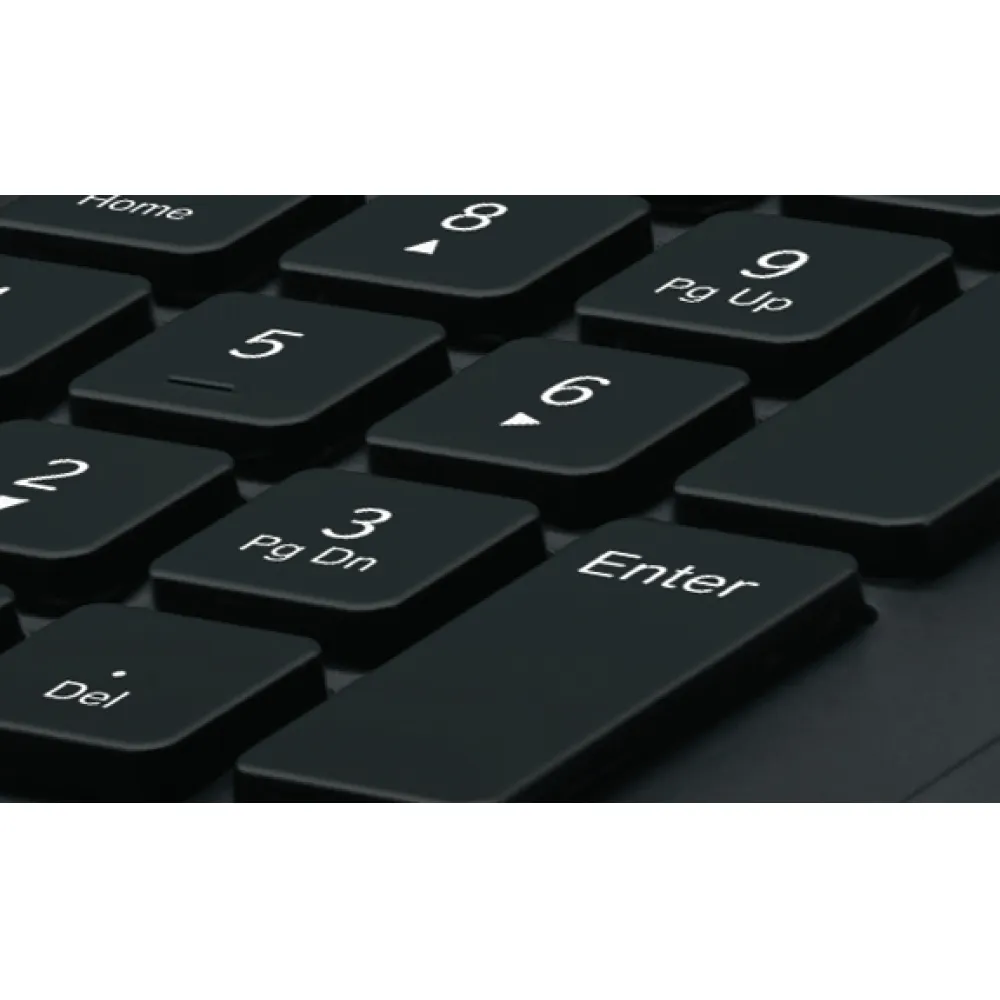 Logitech K280E Pro f/ Business tastiera Ufficio USB QWERTY Italiano Nero