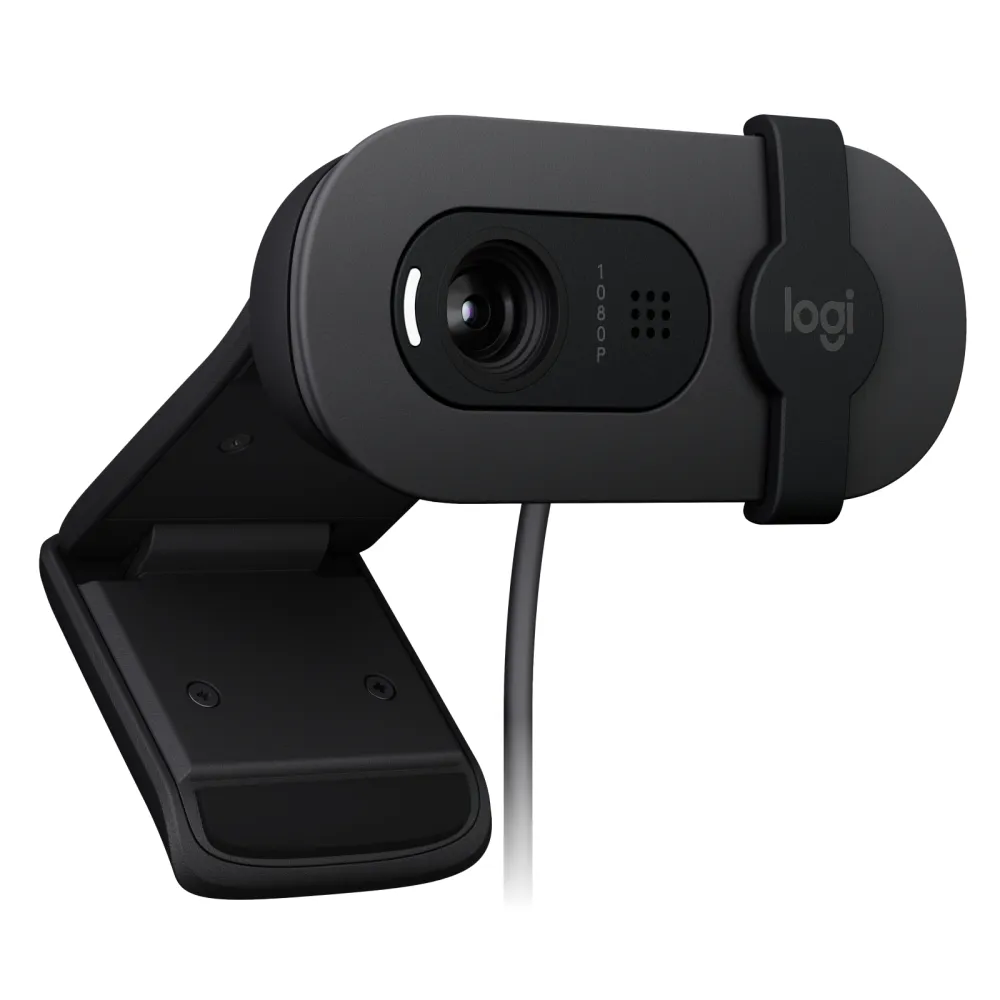 Logitech Brio 100 WebCam con Microfono 1080p/30fps USB Grafite