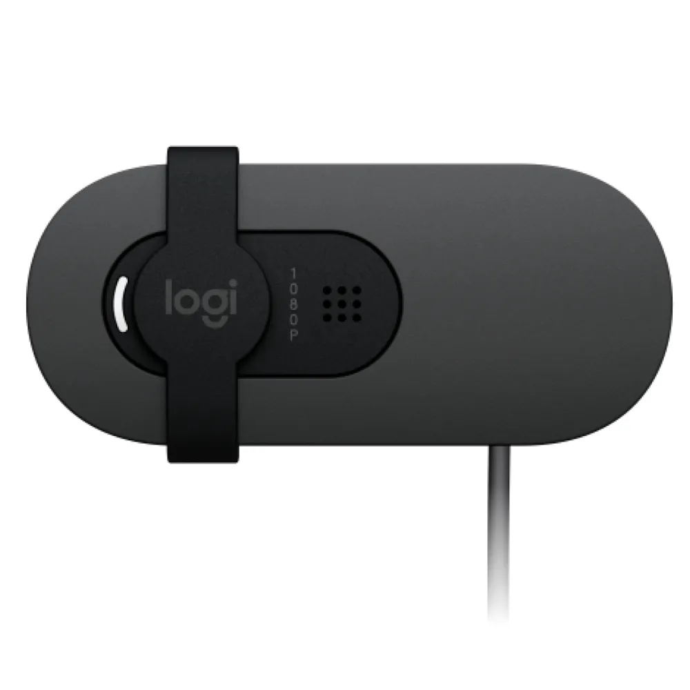 Logitech Brio 100 WebCam con Microfono 1080p/30fps USB Grafite