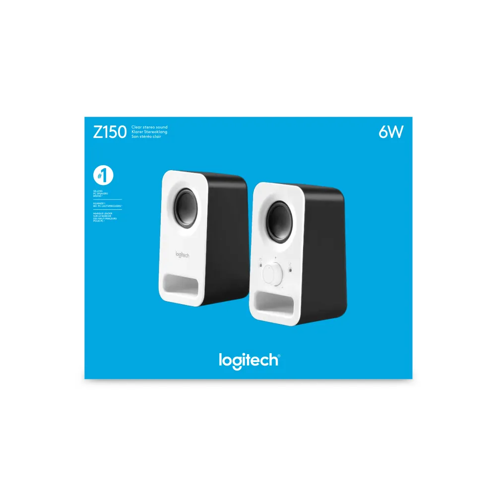 Logitech Z150 Bianco Cablato 3 W